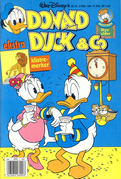 Cover for Donald Duck & Co (Hjemmet / Egmont, 1948 series) #52/1994