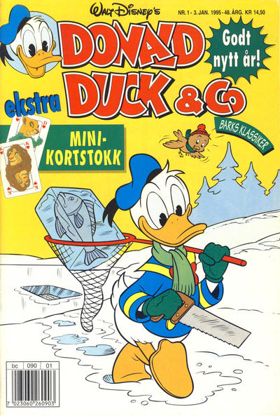 Cover for Donald Duck & Co (Hjemmet / Egmont, 1948 series) #1/1995