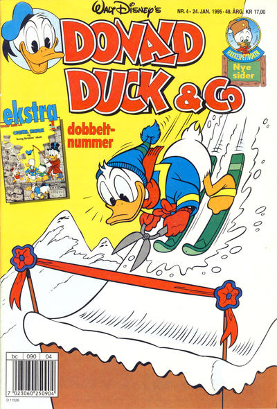 Cover for Donald Duck & Co (Hjemmet / Egmont, 1948 series) #4/1995
