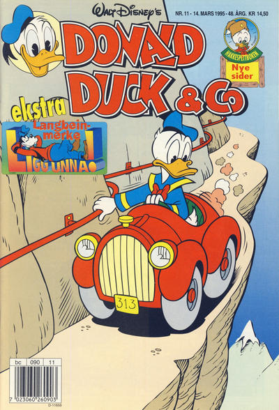 Cover for Donald Duck & Co (Hjemmet / Egmont, 1948 series) #11/1995