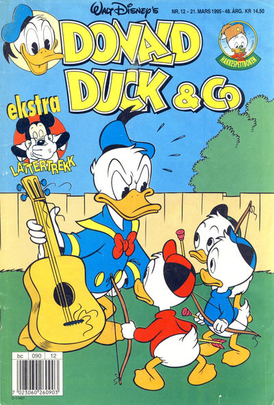 Cover for Donald Duck & Co (Hjemmet / Egmont, 1948 series) #12/1995