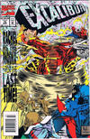 Cover Thumbnail for Excalibur (1988 series) #75 [Newsstand - Deluxe Foil Cover]
