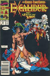 Cover for Excalibur (Marvel, 1988 series) #19 [Newsstand]