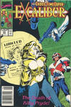 Cover for Excalibur (Marvel, 1988 series) #23 [Newsstand]