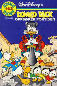 Cover Thumbnail for Donald Pocket (Hjemmet / Egmont, 1968 series) #163 - Donald Duck oppsøker fortiden [1. opplag]