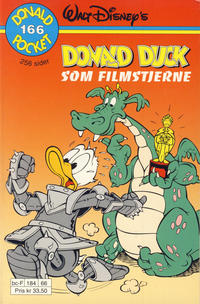 Cover Thumbnail for Donald Pocket (Hjemmet / Egmont, 1968 series) #166 - Donald Duck som filmstjerne [1. opplag]