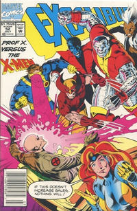 Cover Thumbnail for Excalibur (Marvel, 1988 series) #52 [Newsstand]