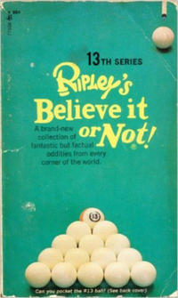Cover for Ripley's Believe It or Not! (Pocket Books, 1941 series) #13