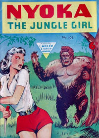 Cover Thumbnail for Nyoka the Jungle Girl (L. Miller & Son, 1951 series) #107
