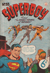 Cover Thumbnail for Superboy (K. G. Murray, 1949 series) #38
