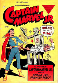 Cover Thumbnail for Captain Marvel Jr. (L. Miller & Son, 1950 series) #61