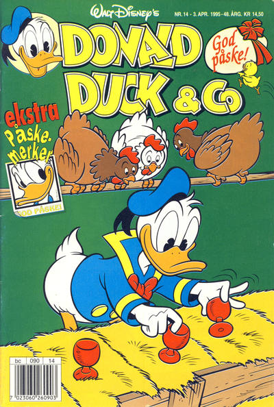 Cover for Donald Duck & Co (Hjemmet / Egmont, 1948 series) #14/1995