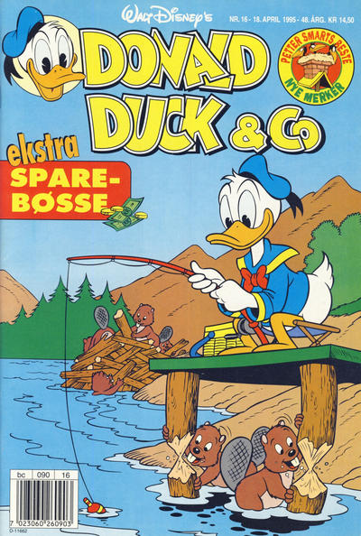 Cover for Donald Duck & Co (Hjemmet / Egmont, 1948 series) #16/1995