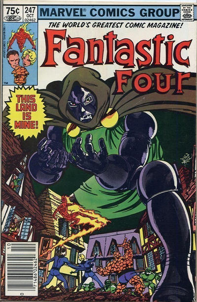 Cover for Fantastic Four (Marvel, 1961 series) #247 [Canadian]