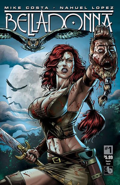 Cover for Belladonna (Avatar Press, 2015 series) #1 [Regular Cover - Nahuel Lopez]