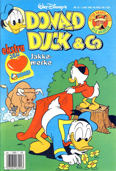 Cover for Donald Duck & Co (Hjemmet / Egmont, 1948 series) #18/1995