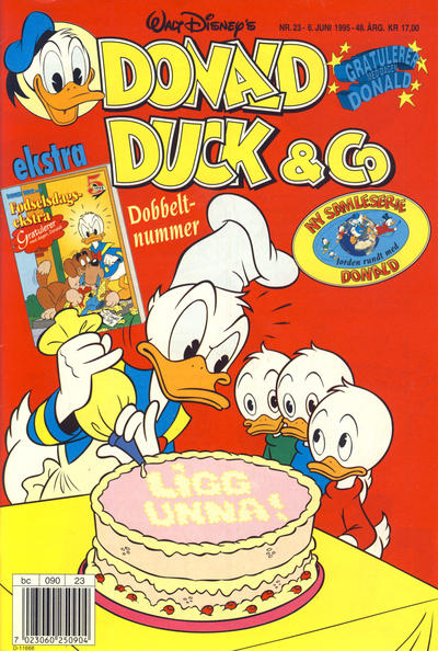 Cover for Donald Duck & Co (Hjemmet / Egmont, 1948 series) #23/1995