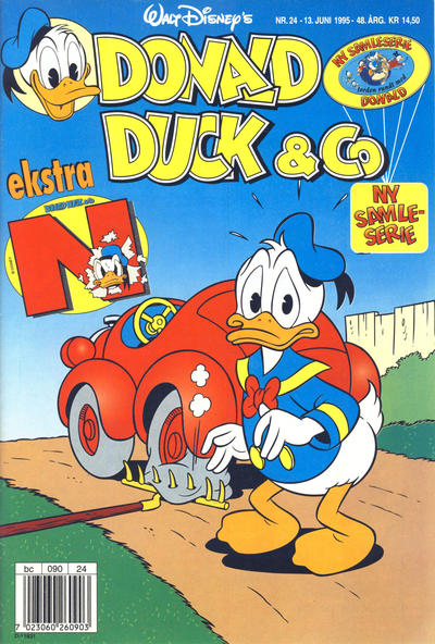 Cover for Donald Duck & Co (Hjemmet / Egmont, 1948 series) #24/1995