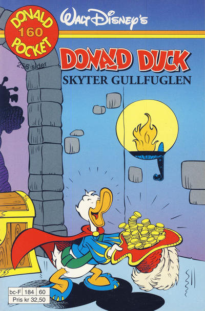 Cover for Donald Pocket (Hjemmet / Egmont, 1968 series) #160 - Donald Duck skyter gullfuglen