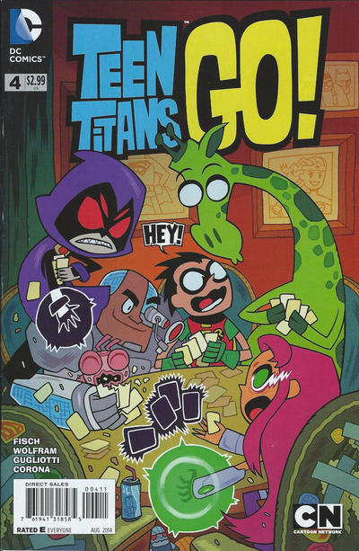 Cover for Teen Titans Go! (DC, 2014 series) #4