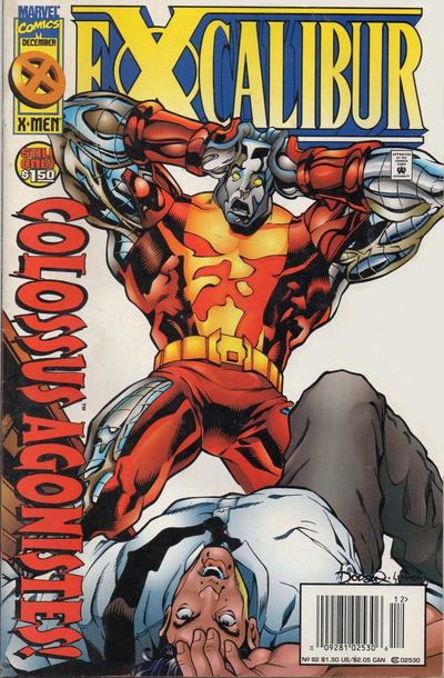 Cover for Excalibur (Marvel, 1988 series) #92 [Newsstand]
