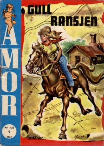 Cover for Amor (Serieforlaget / Se-Bladene / Stabenfeldt, 1961 series) #9/1961