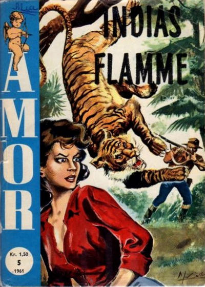 Cover for Amor (Serieforlaget / Se-Bladene / Stabenfeldt, 1961 series) #5/1961