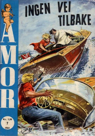 Cover for Amor (Serieforlaget / Se-Bladene / Stabenfeldt, 1961 series) #7/1961
