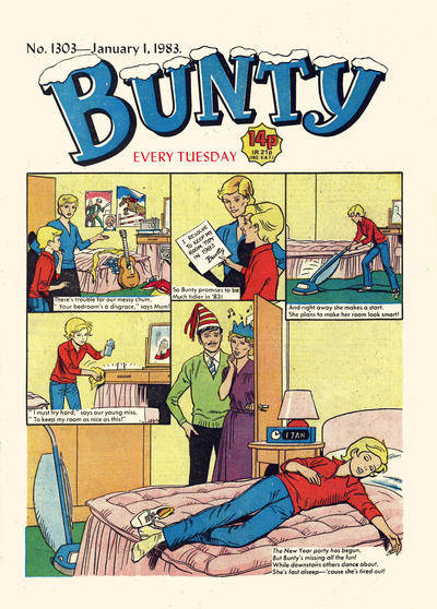 Cover for Bunty (D.C. Thomson, 1958 series) #1303
