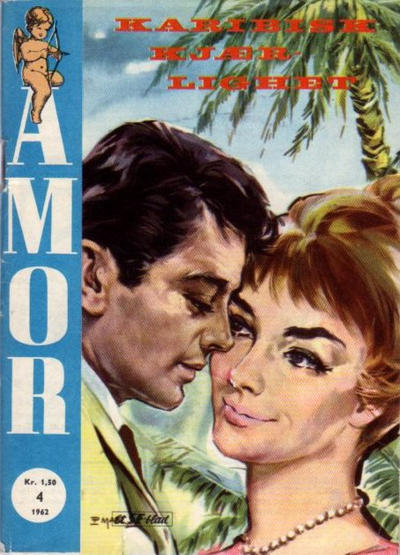 Cover for Amor (Serieforlaget / Se-Bladene / Stabenfeldt, 1961 series) #4/1962