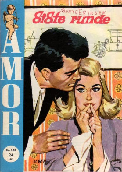 Cover for Amor (Serieforlaget / Se-Bladene / Stabenfeldt, 1961 series) #24/1963