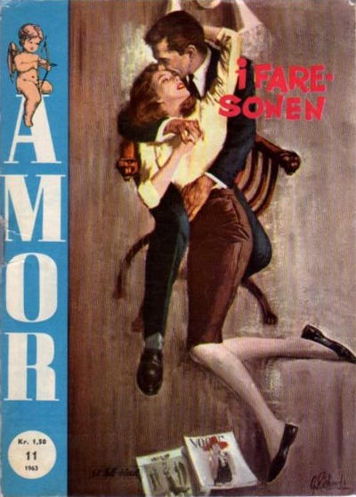 Cover for Amor (Serieforlaget / Se-Bladene / Stabenfeldt, 1961 series) #11/1963