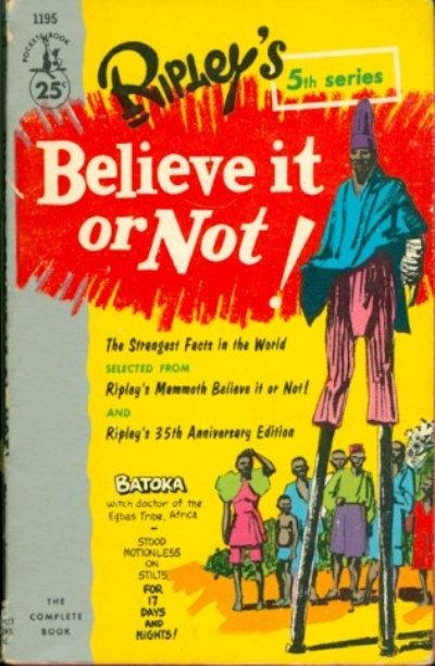 Cover for Ripley's Believe It or Not! (Pocket Books, 1941 series) #5