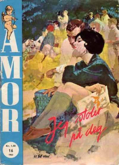 Cover for Amor (Serieforlaget / Se-Bladene / Stabenfeldt, 1961 series) #16/1963