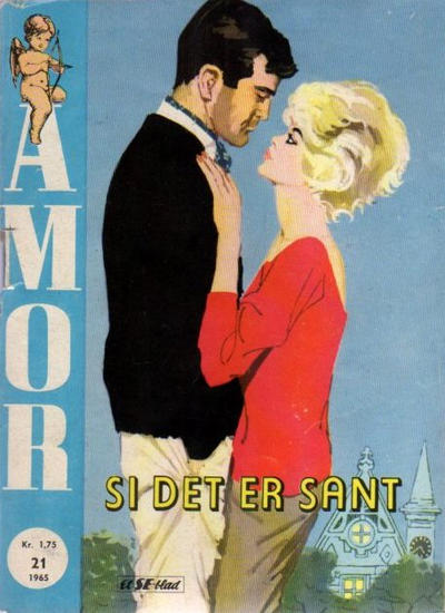 Cover for Amor (Serieforlaget / Se-Bladene / Stabenfeldt, 1961 series) #21/1965 [21/1966]