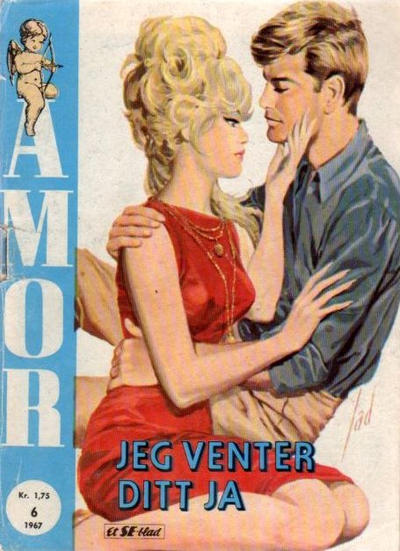Cover for Amor (Serieforlaget / Se-Bladene / Stabenfeldt, 1961 series) #6/1967