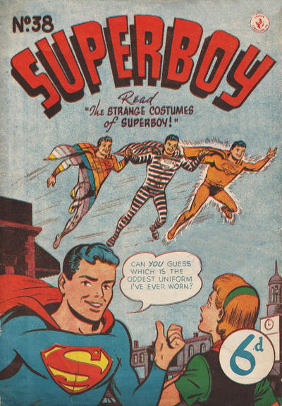 Cover for Superboy (K. G. Murray, 1949 series) #38