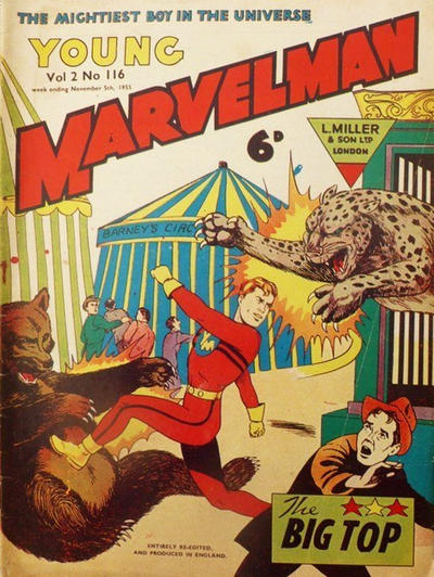 Cover for Young Marvelman (L. Miller & Son, 1954 series) #116