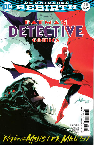 Cover for Detective Comics (DC, 2011 series) #941 [Rafael Albuquerque Cover]
