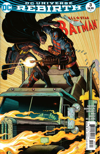 Cover for All Star Batman (DC, 2016 series) #3