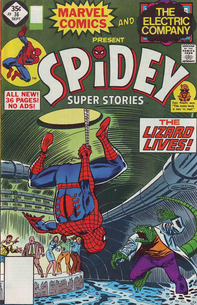 Cover for Spidey Super Stories (Marvel, 1974 series) #36 [Whitman]