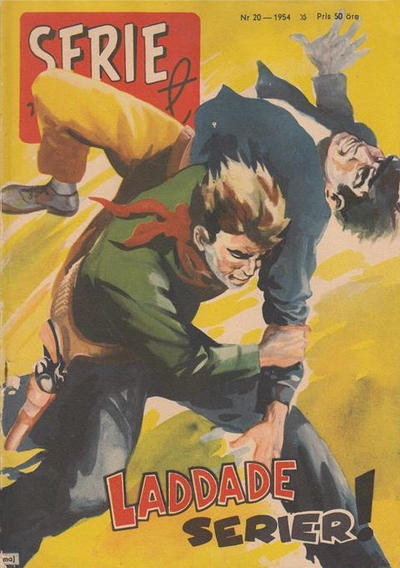 Cover for Seriemagasinet (Centerförlaget, 1948 series) #20/1954