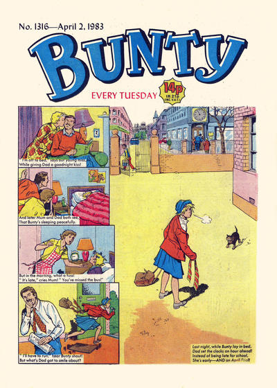 Cover for Bunty (D.C. Thomson, 1958 series) #1316