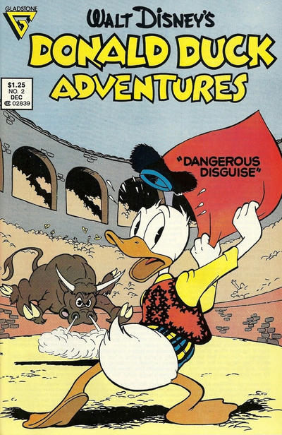Cover for Walt Disney's Donald Duck Adventures (Gladstone, 1987 series) #2 [Canadian]
