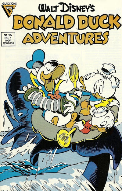 Cover for Walt Disney's Donald Duck Adventures (Gladstone, 1987 series) #1 [Canadian]