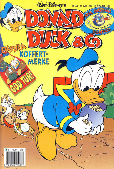 Cover for Donald Duck & Co (Hjemmet / Egmont, 1948 series) #28/1995