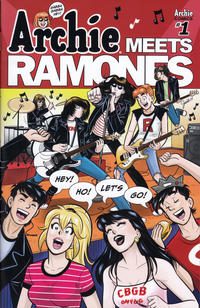 Cover Thumbnail for Archie Meets Ramones (Archie, 2016 series) [Cover A Gisèle Lagacé]