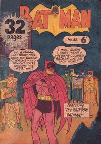 Cover for Batman (K. G. Murray, 1950 series) #86
