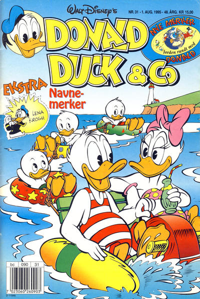 Cover for Donald Duck & Co (Hjemmet / Egmont, 1948 series) #31/1995
