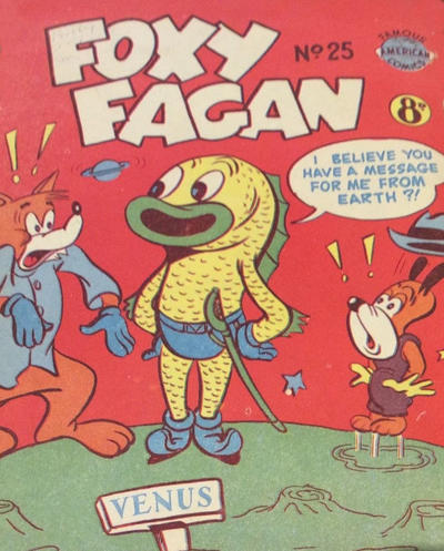 Cover for Foxy Fagan (New Century Press, 1950 ? series) #25